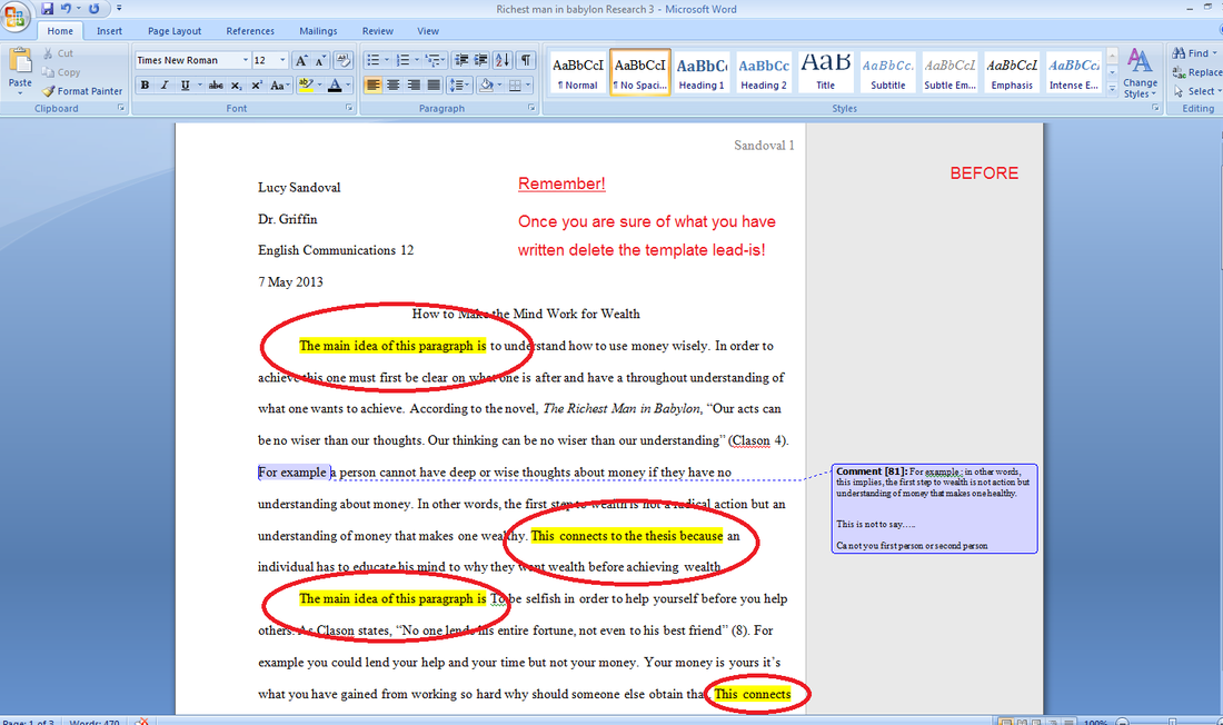 How to write your Research Paper - lucysandovalwebfolio